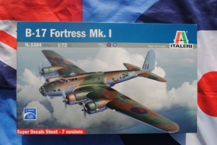 Italeri 1304  B-17 Fortress Mk.I RAF & USAF Bomber
